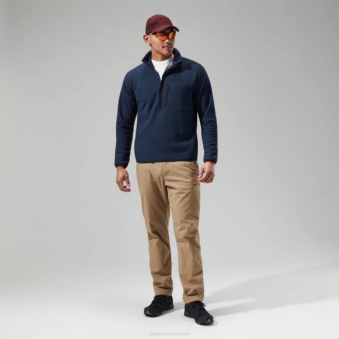 Berghaus moški stainton 2.0 polovična zadrga 6JTH120 oblačila modra