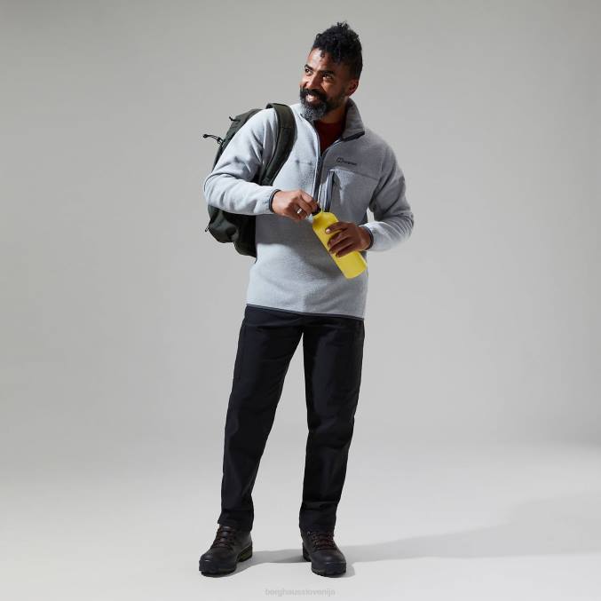 Berghaus moški stainton 2.0 polovična zadrga 6JTH121 oblačila siva