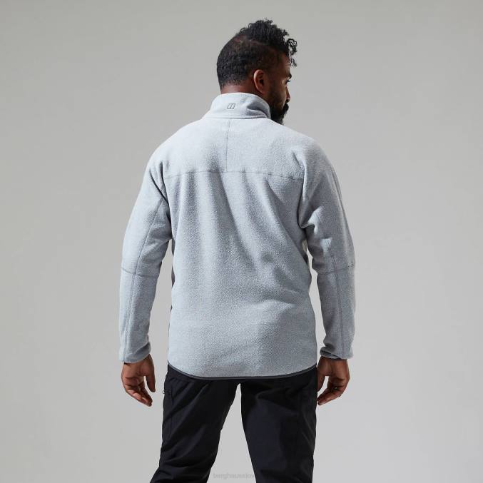 Berghaus moški stainton 2.0 polovična zadrga 6JTH121 oblačila siva