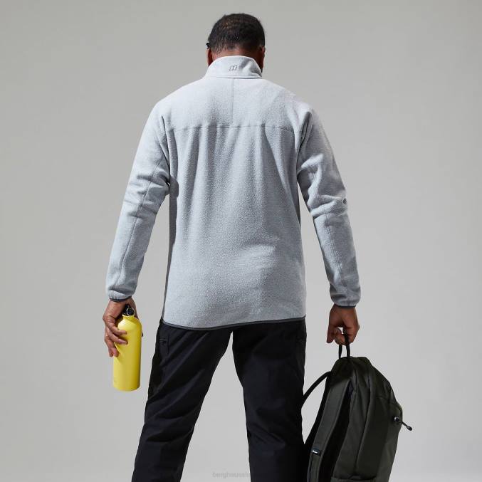 Berghaus moški stainton 2.0 polovična zadrga 6JTH121 oblačila siva