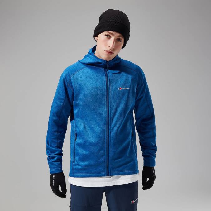 Berghaus moški urban spitzer jakna s kapuco interactive 6JTH145 oblačila limoges/turško morje