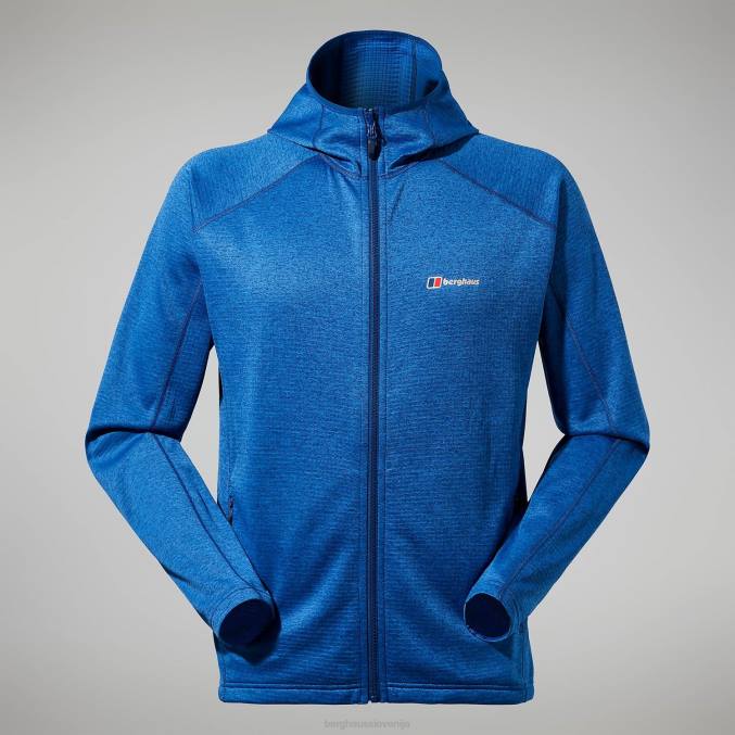 Berghaus moški urban spitzer jakna s kapuco interactive 6JTH145 oblačila limoges/turško morje