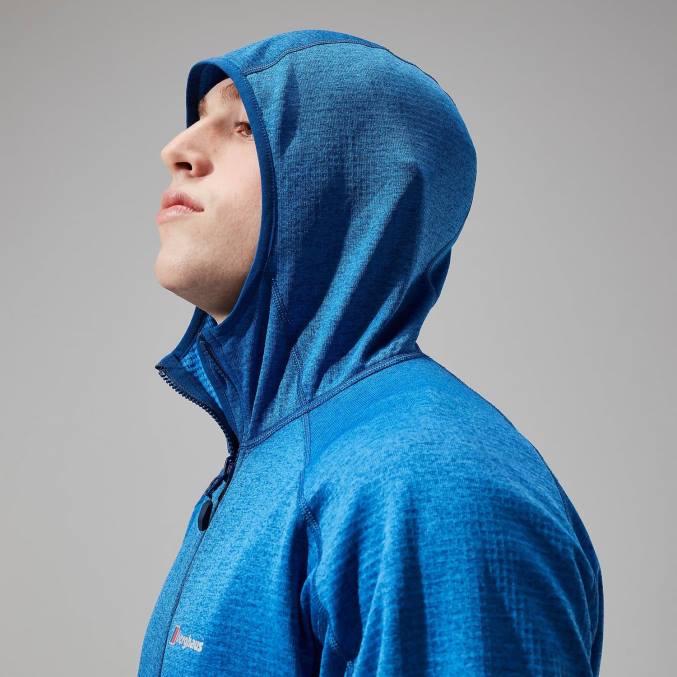 Berghaus moški urban spitzer jakna s kapuco interactive 6JTH145 oblačila limoges/turško morje