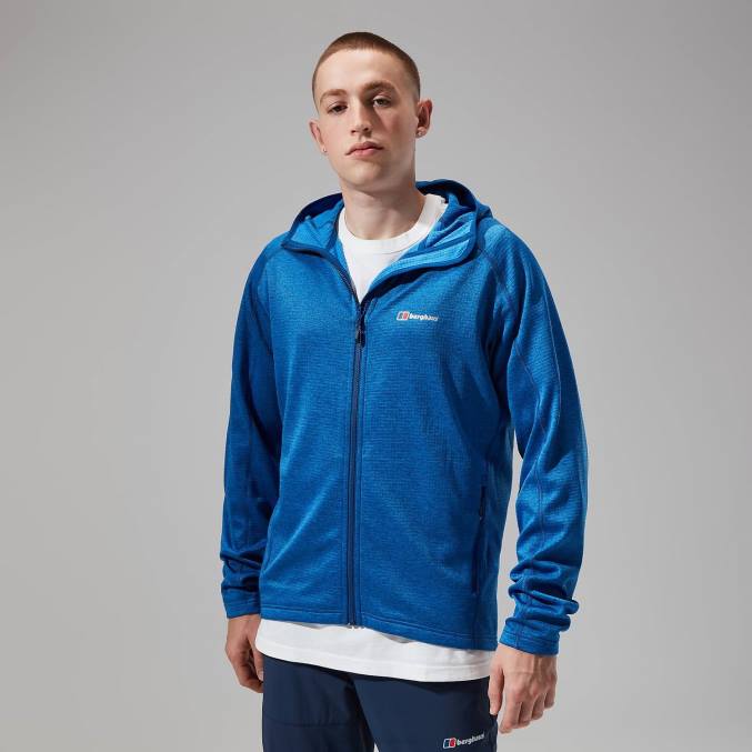 Berghaus moški urban spitzer jakna s kapuco interactive 6JTH145 oblačila limoges/turško morje