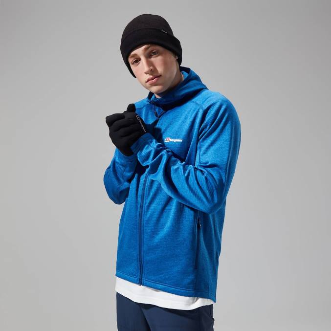 Berghaus moški urban spitzer jakna s kapuco interactive 6JTH145 oblačila limoges/turško morje