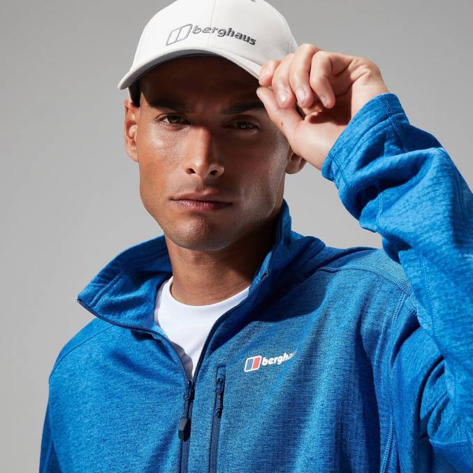 Berghaus moški urban spitzer pol zip 6JTH113 oblačila limoges/turško morje