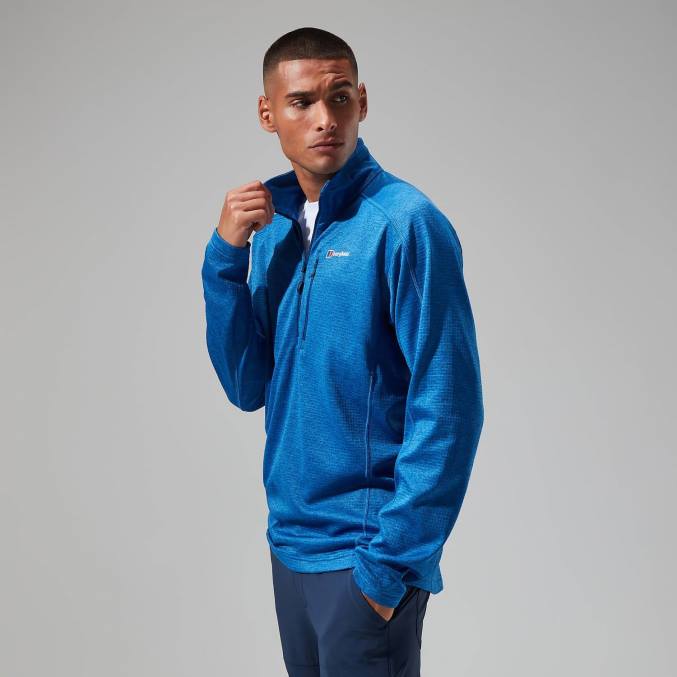 Berghaus moški urban spitzer pol zip 6JTH113 oblačila limoges/turško morje