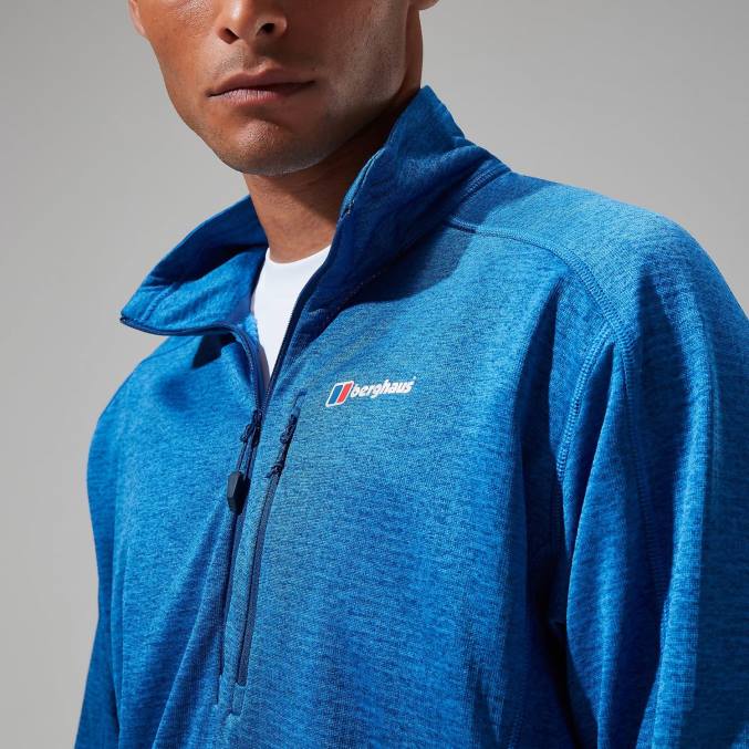 Berghaus moški urban spitzer pol zip 6JTH113 oblačila limoges/turško morje