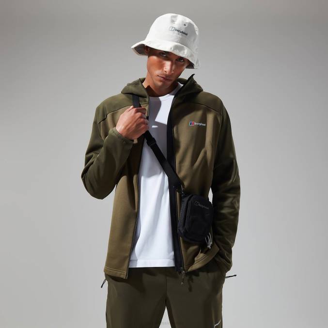 Berghaus moški urbana gyber jakna 6JTH132 oblačila oljčna noč/gozdna noč