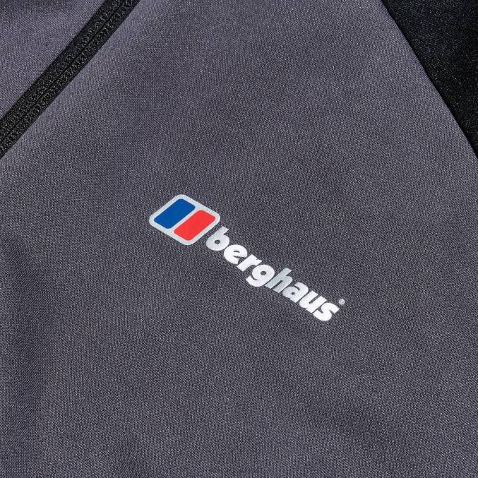 Berghaus moški urbana gyber jakna 6JTH133 oblačila črtasto siva/črna