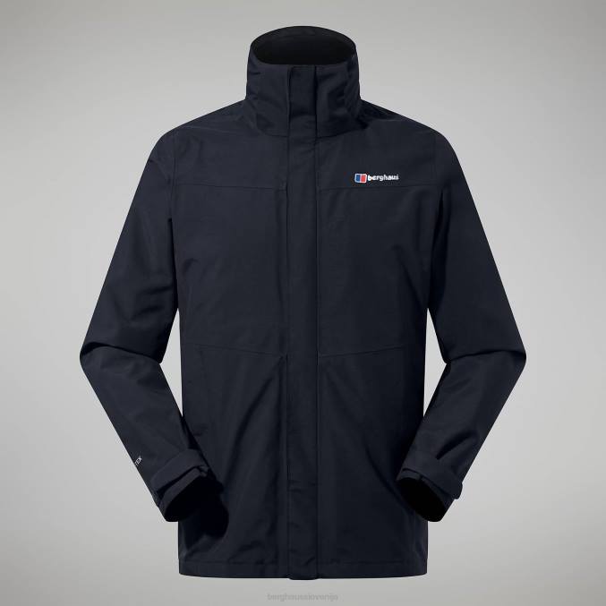 Berghaus moški jakna hillwalker gemini 3v1 6JTH49 oblačila Črna