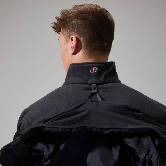 Berghaus moški jakna hillwalker gemini 3v1 6JTH49 oblačila Črna