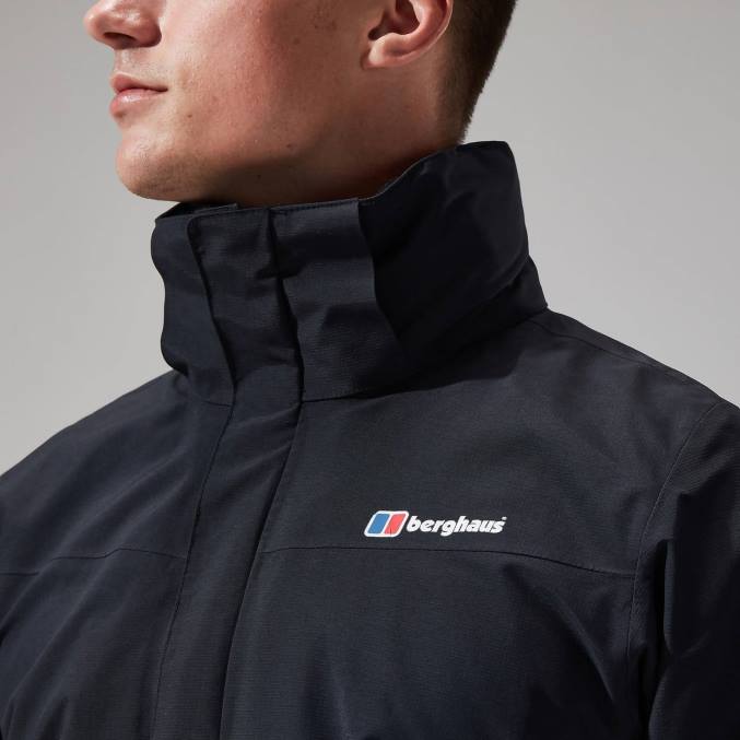 Berghaus moški jakna hillwalker gemini 3v1 6JTH49 oblačila Črna