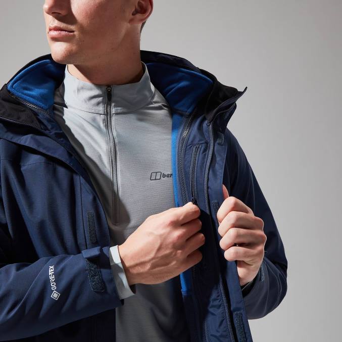 Berghaus moški jakna hillwalker gemini 3v1 6JTH50 oblačila modra
