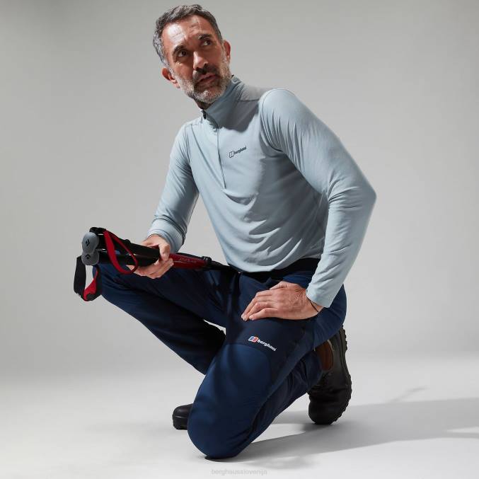 Berghaus moški ekstremno hitre pohodniške hlače 6JTH230 oblačila temno modra