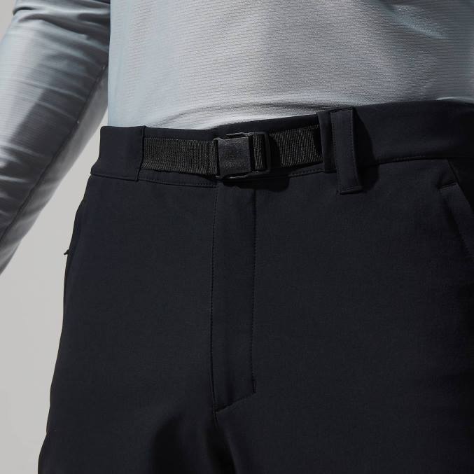 Berghaus moški hiten hlače 6JTH268 oblačila Črna