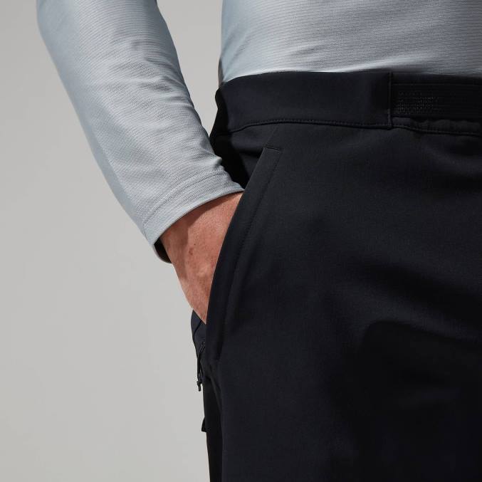 Berghaus moški hiten hlače 6JTH268 oblačila Črna