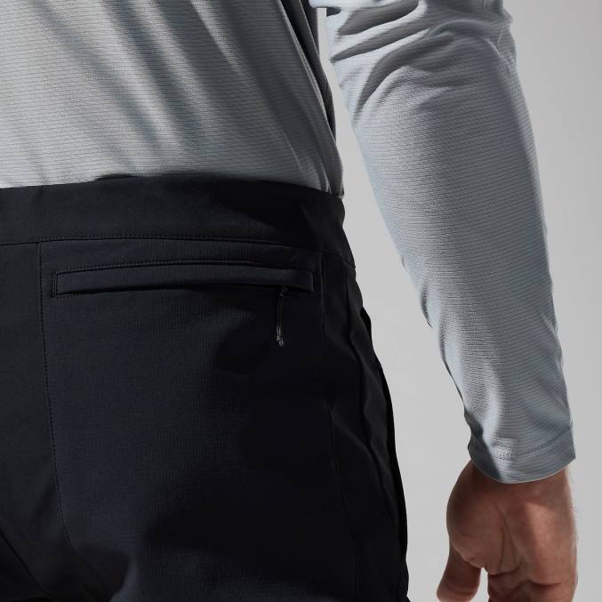 Berghaus moški hiten hlače 6JTH268 oblačila Črna
