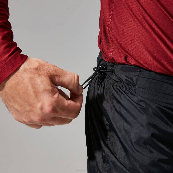 Berghaus moški hlače deluge 2.0 6JTH225 oblačila Črna