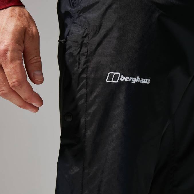 Berghaus moški hlače deluge 2.0 6JTH225 oblačila Črna