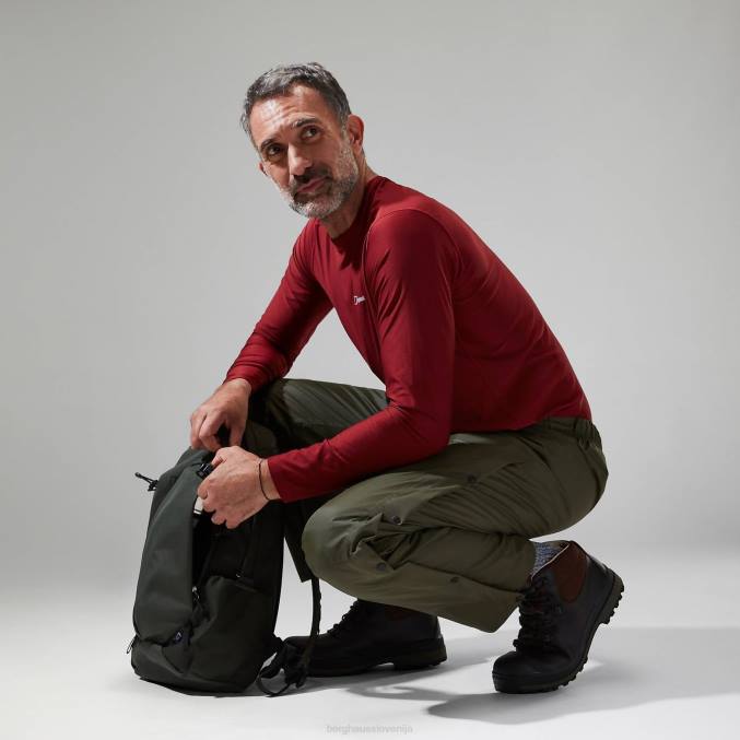 Berghaus moški hlače deluge 2.0 6JTH226 oblačila zelena