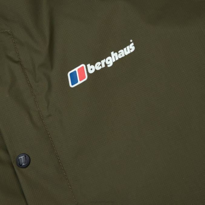 Berghaus moški hlače deluge 2.0 6JTH226 oblačila zelena
