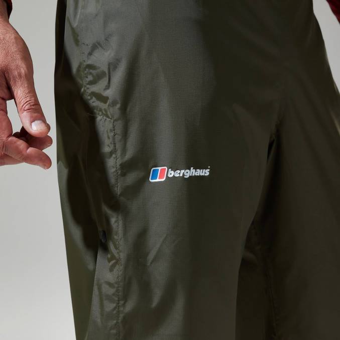 Berghaus moški hlače deluge 2.0 6JTH226 oblačila zelena