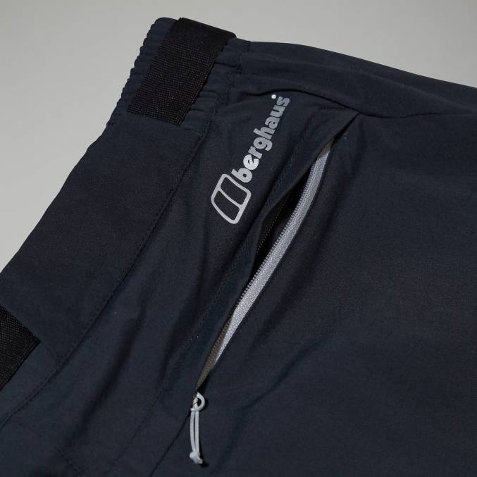 Berghaus moški hlače lomaxx 6JTH257 oblačila Črna