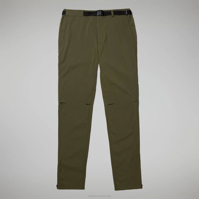 Berghaus moški hlače lomaxx 6JTH258 oblačila temno zelena