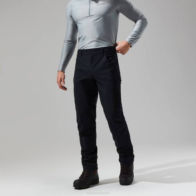 Berghaus moški hlače ortler 2.0 6JTH245 oblačila Črna