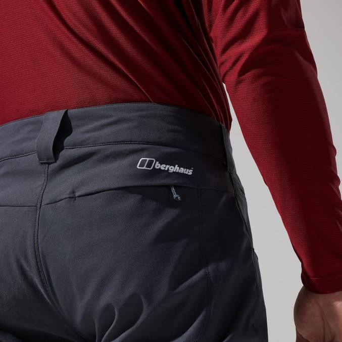 Berghaus moški hlače ortler 2.0 6JTH252 oblačila temno siva