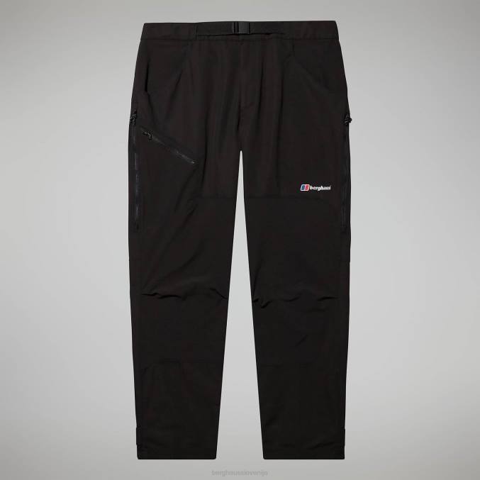 Berghaus moški hlače za hitro pohodništvo 6JTH228 oblačila Črna