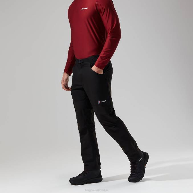 Berghaus moški hlače za hitro pohodništvo 6JTH228 oblačila Črna