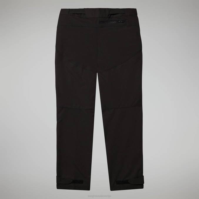 Berghaus moški hlače za hitro pohodništvo 6JTH228 oblačila Črna