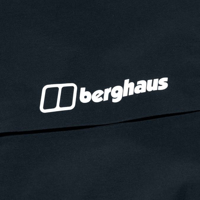 Berghaus moški mtn arete descend gtx hlače z oprsnikom 6JTH248 oblačila temno rdeča/črna