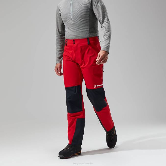 Berghaus moški mtn iskalnik gtx hlače 6JTH243 oblačila goji berry/jet black