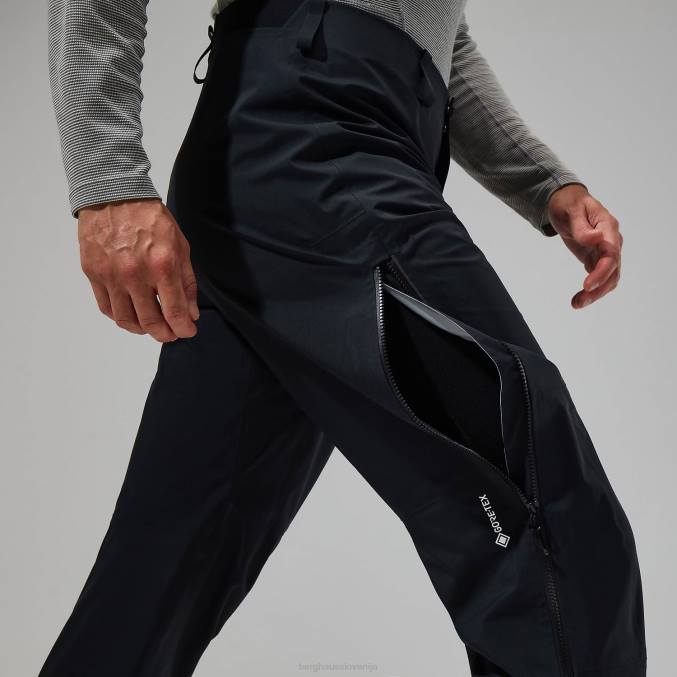 Berghaus moški mtn iskalnik gtx hlače 6JTH244 oblačila jet črna