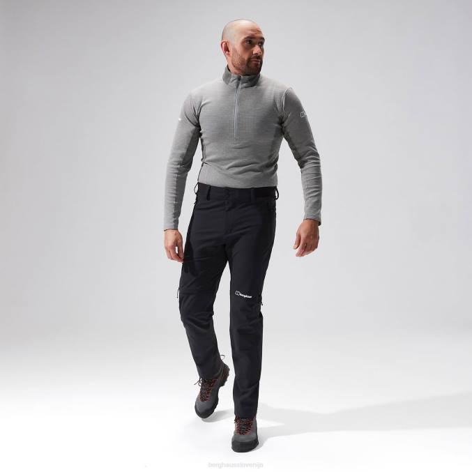 Berghaus moški mtn vodnik alpske hlače 6JTH260 oblačila Črna