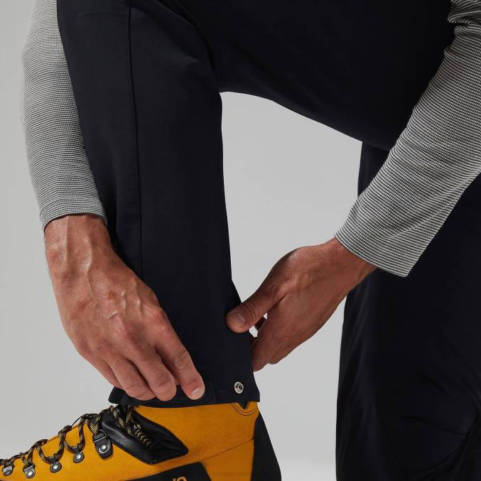 Berghaus moški mtn vodnik mw tehnične hlače 6JTH249 oblačila Črna