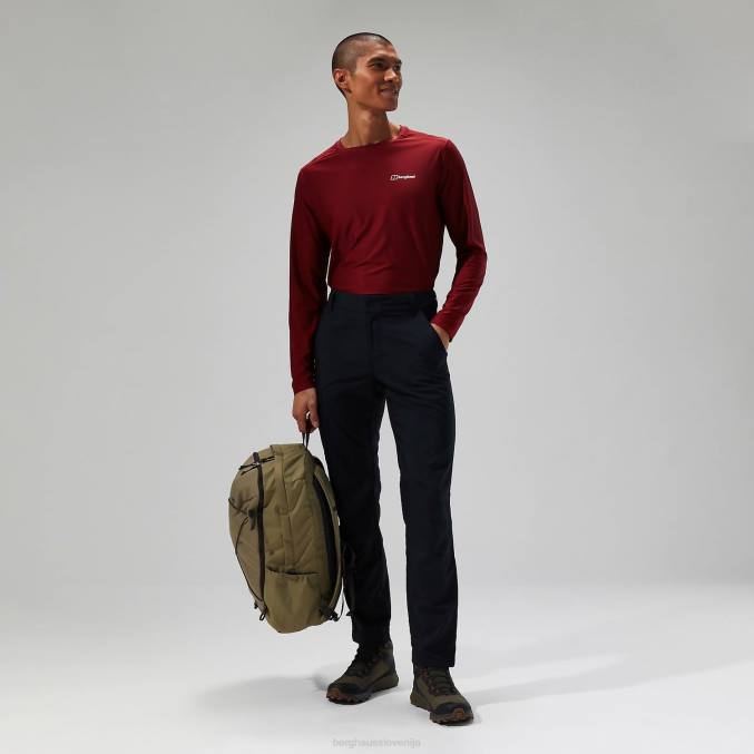 Berghaus moški navigator 2.0 hlače 6JTH231 oblačila Črna