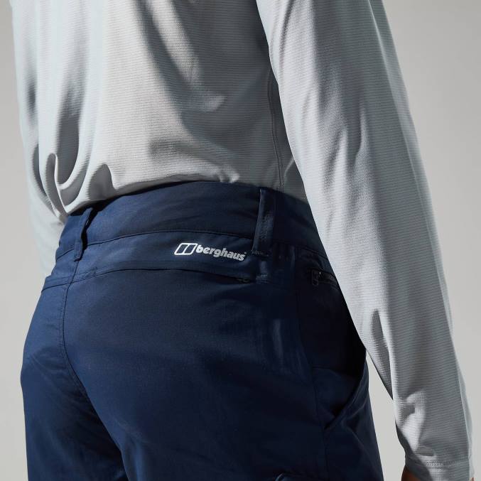 Berghaus moški navigator 2.0 hlače 6JTH232 oblačila temno modra