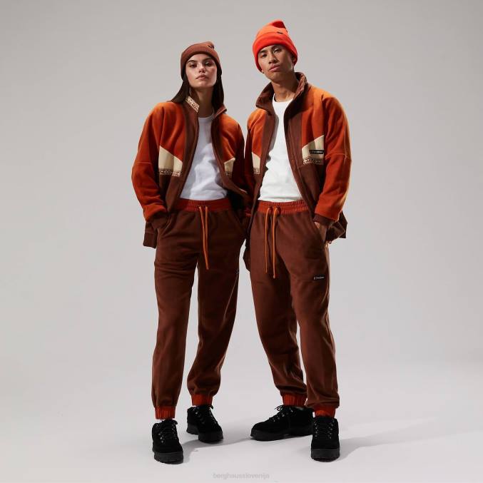 Berghaus moški prevelike hlače iz flisa 6JTH253 oblačila temno rjava