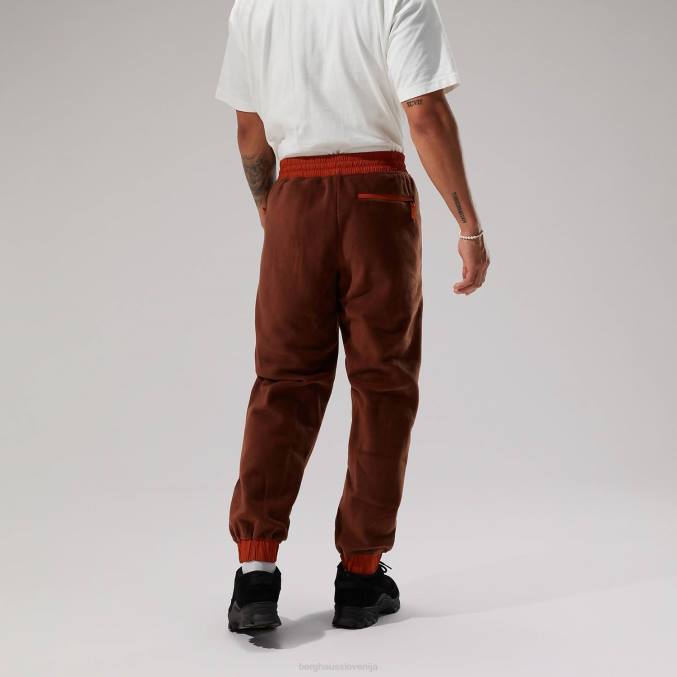 Berghaus moški prevelike hlače iz flisa 6JTH253 oblačila temno rjava