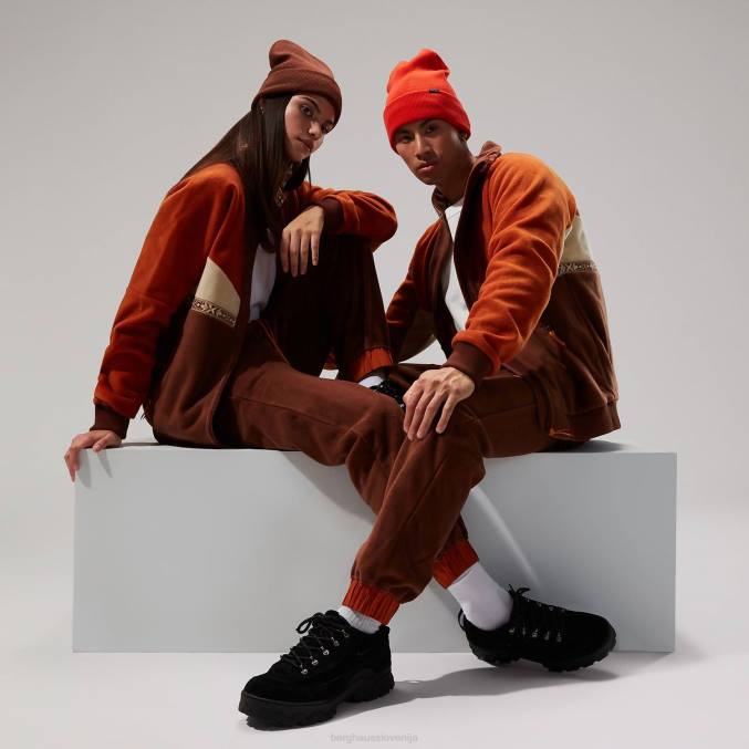 Berghaus moški prevelike hlače iz flisa 6JTH253 oblačila temno rjava