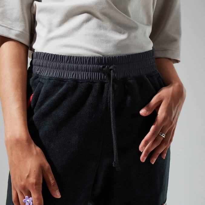 Berghaus moški prevelike hlače iz flisa 6JTH254 oblačila Črna