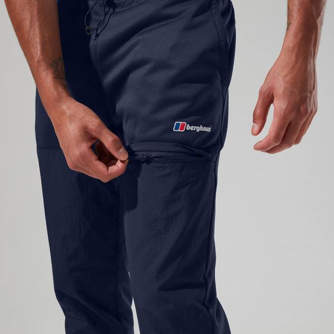 Berghaus moški reacon hlače 6JTH238 oblačila mrak