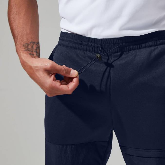 Berghaus moški reacon hlače 6JTH238 oblačila mrak