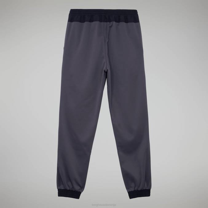 Berghaus moški reacon hlače 6JTH239 oblačila črtasto siva/črna