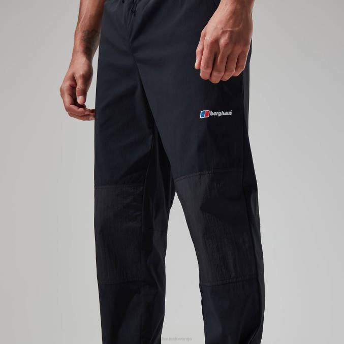 Berghaus moški urbane detentes hlače 6JTH235 oblačila urb jet črna