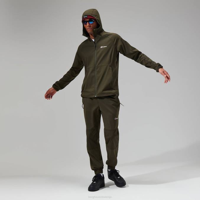 Berghaus moški urbane detentes hlače 6JTH236 oblačila gozdna noč